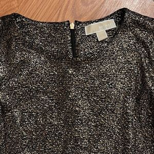 Michael Kors gold dress, never worn! Tags still on.